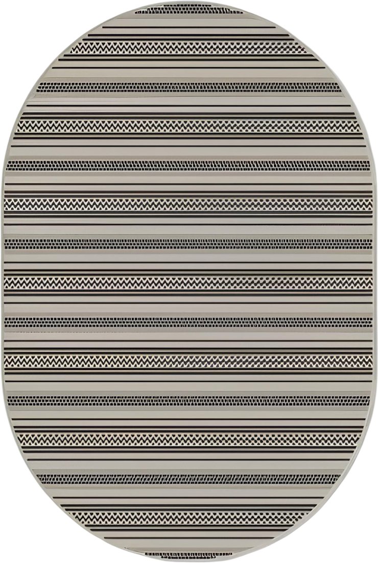 Ковер для жилой комнаты Moldabela Flat Овал 4822 2 23122 (2.0x3.0)