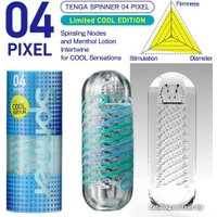 Мастурбатор Tenga Pixel Cool Spinner с охлаждающей смазкой SPN-004C