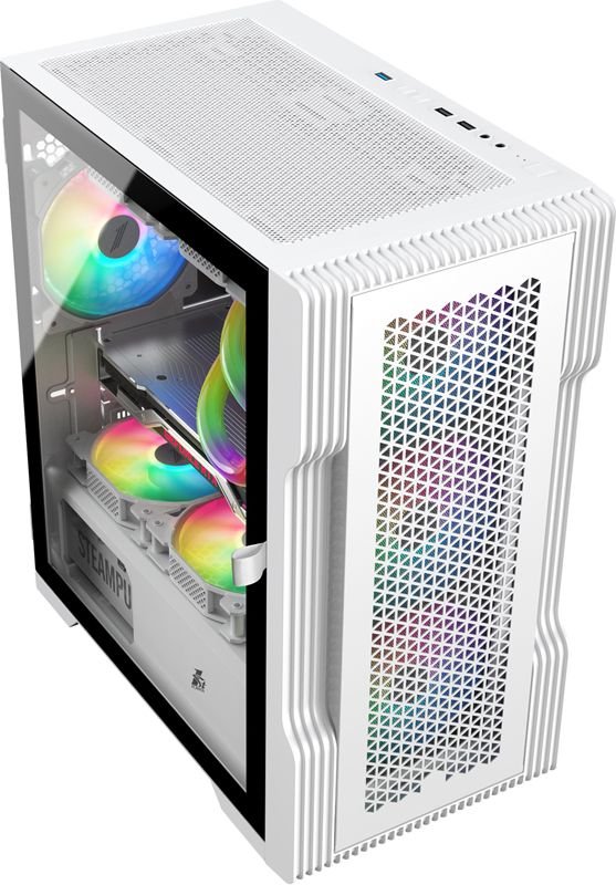 

Компьютер BVK HOME (R7 5700G/B550M/2*16GB/1TB/600W/1STPLAYER TRILOBITE T3 White T3-WH-4F1-W)