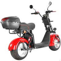 Электроскутер White Siberia CityCoco WS-Pro Max 3950W 21Ah (с красными брызговиками)