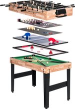 Аэрохоккей, настольный футбол, мини-бильярд