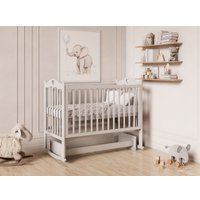 Классическая детская кроватка Incanto Sofi универсальная KR-0051/4-А (серый)