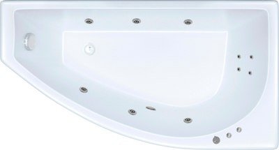 Ванна Triton Бэлла 140x77 L Экстра Стандарт (с гидромассажем)