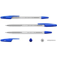 Набор шариковых ручек Erich Krause R-301 Classic Stick синий 22032 (4 шт)