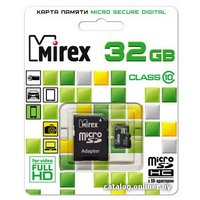 Карта памяти Mirex microSDHC (Class 10) 32GB (13613-AD10SD32)