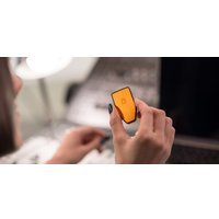 Аппаратный криптокошелек Trezor Safe 3 Bitcoin-only (оранжевый)