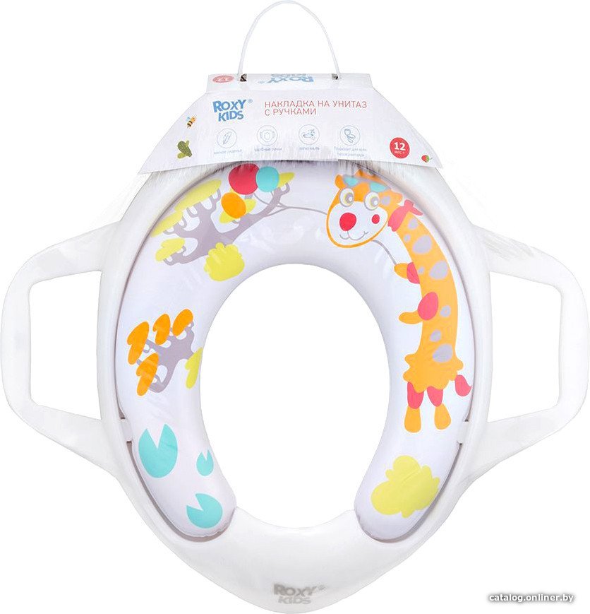 Детская накладка на унитаз Roxy Kids Жираф RTS-622-12