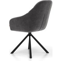 Стул Памир Босс F83 поворотный (серый/черная опора) в Бресте