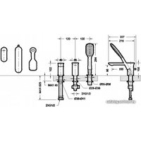 Смеситель Bravat Gina F565104C-2-ENG