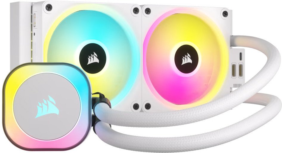 

Система жидкостного охлаждения для процессора Corsair iCUE LINK H100i RGB White CW-9061005-WW