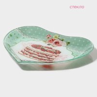 Блюдо Доляна Сердце. Сладости 6073477