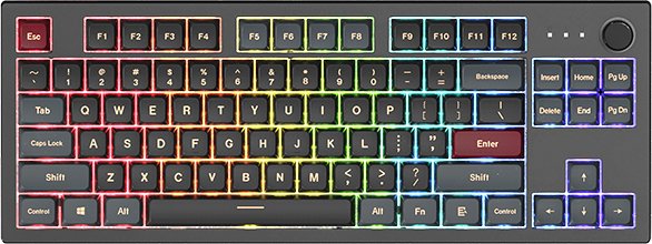 

Клавиатура Montech MKey TKL Darkness MK87DY