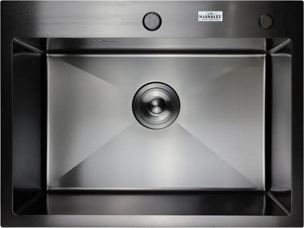 Кухонная мойка MARRBAXX B6045-R (черный/графит)