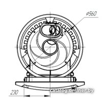 Банная печь Prometall Атмосфера L КТТ (сетка нержавейка)