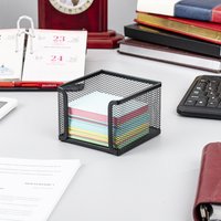 Бокс для заметок BRAUBERG Germanium 231944 (черный)