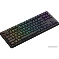 Клавиатура Akko 5087S Black Shine-Through (без Hot-Swap, Akko Cream Yellow V3)