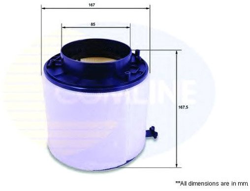 

Воздушный фильтр Comline EAF725