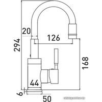 Смеситель Gross Aqua Colorflex 3241508GR