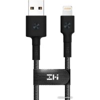 Кабель ZMI AL805 USB Type-A - Lightning (1 м, черный)