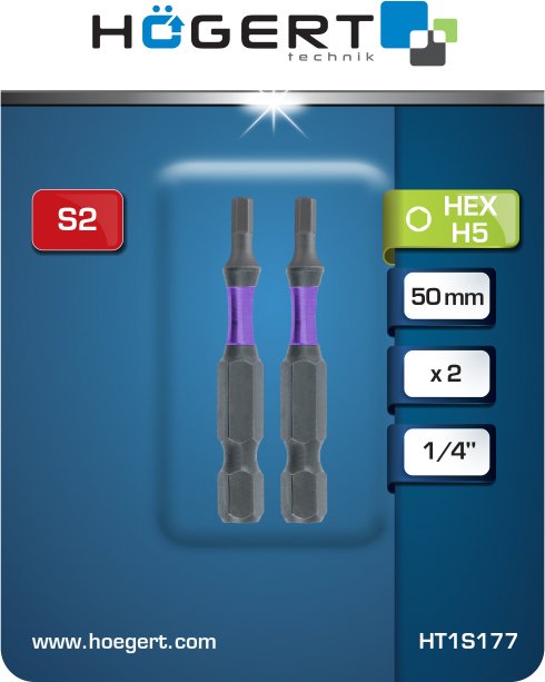 

Набор бит Hoegert Technik HT1S177
