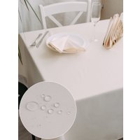 Скатерть Моготекс 1809Б-01 рис. 1346/110701 (180x150, гладь слоновая кость)