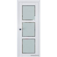 Межкомнатная дверь ProfilDoors 2.13U L 80x200 (аляска, стекло square матовое)