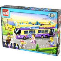 Конструктор Enlighten 1123 Экскурсионный автобус