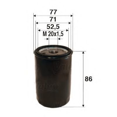 

Масляный фильтр Valeo 586002