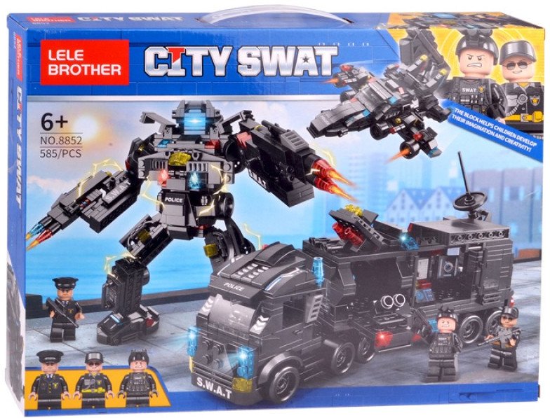 

Конструктор Lele Brother City Swat 8852 Морской патруль