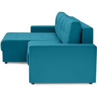 Угловой диван Mio Tesoro Манчестер 292 1.5ек-1.5пф (1102 аквамарин)