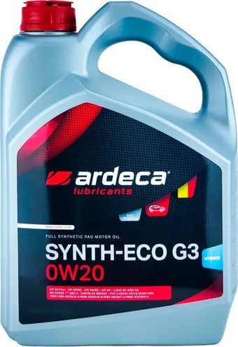 Моторное масло Ardeca Synth-Eco G3 0W-20 4л