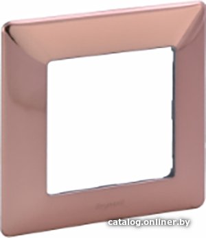 Рамка Legrand Valena Life 1 пост (медь)