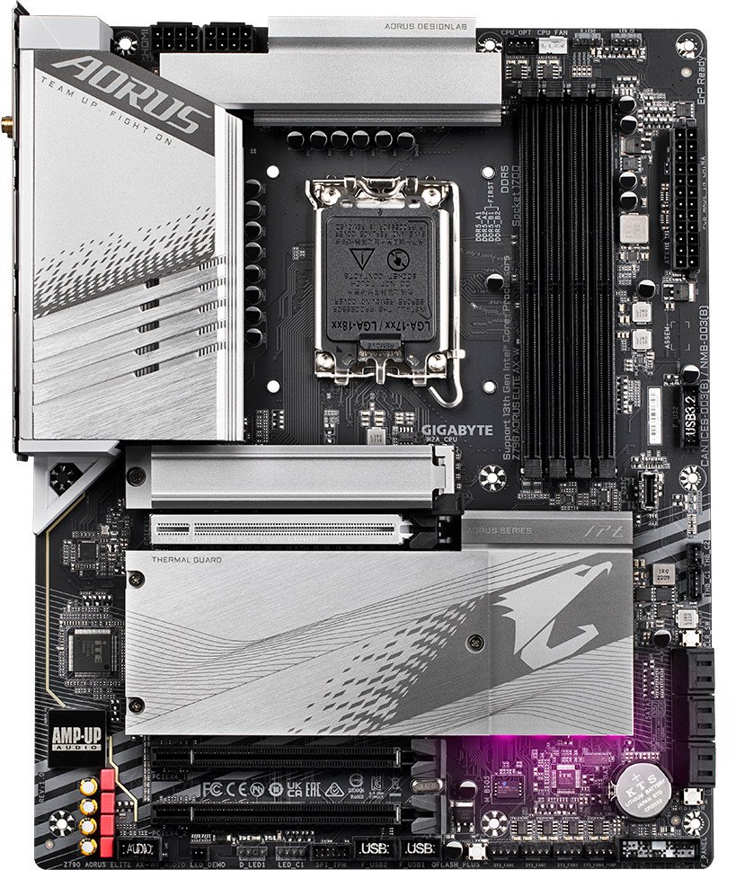 

Материнская плата Gigabyte Z790 Aorus Elite AX-W (rev. 1.x)