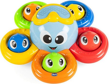 

Игрушка для ванной Chicco Осьминог 00010037000000