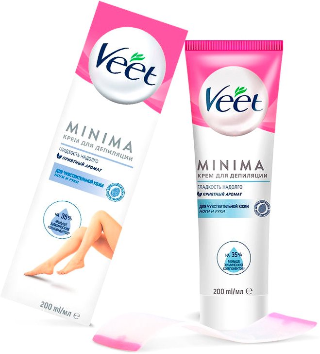 

Крем Veet Minima для чувствительной кожи 200 мл