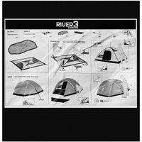 Треккинговая палатка RSP Outdoors River 3 (синий)