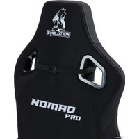 Игровое (геймерское) кресло Evolution Nomad PRO (черный/белый)