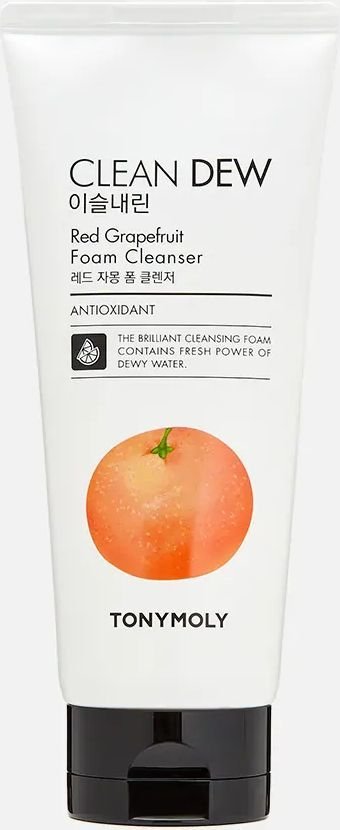 

Tony Moly Пенка для умывания Clean Dew Red Grapefruit Foam Cleanser (180 мл)