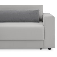 Угловой диван Mio Tesoro Таун 264 1.5ек-1.5пф (1366 светло-серый)