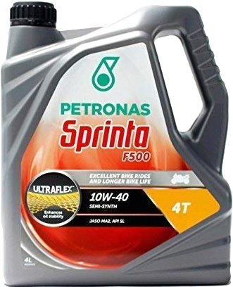 

Моторное масло Petronas Sprinta F500 4T 10W-40 4л