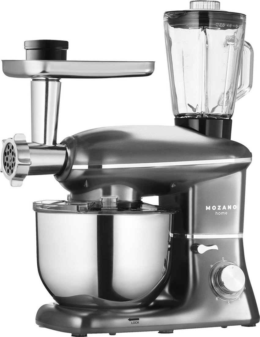 

Кухонная машина Mozano Kitchen Assistent ROB-02 (серый)