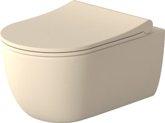 Унитаз подвесной Bocchi V-Tondo Rimless 1416-007-0129 (жасмин матовый) (без сиденья)