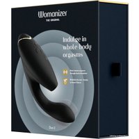 Стимулятор клитора Womanizer Duo 2 WZ142SG9 (черный)