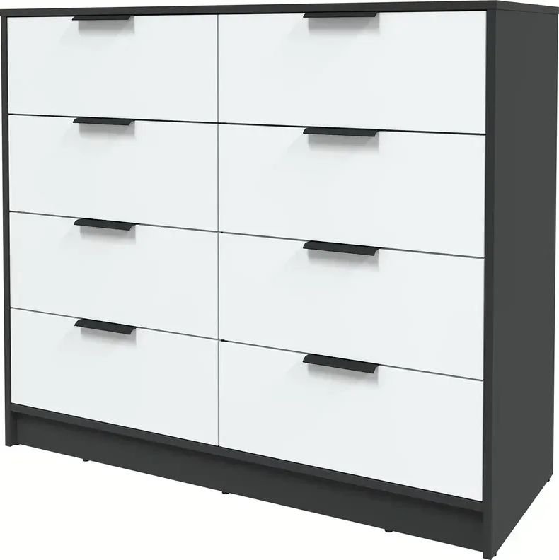 

Комод Интерлиния Концепт КТ-К117 Глосс (антрацит/белый)