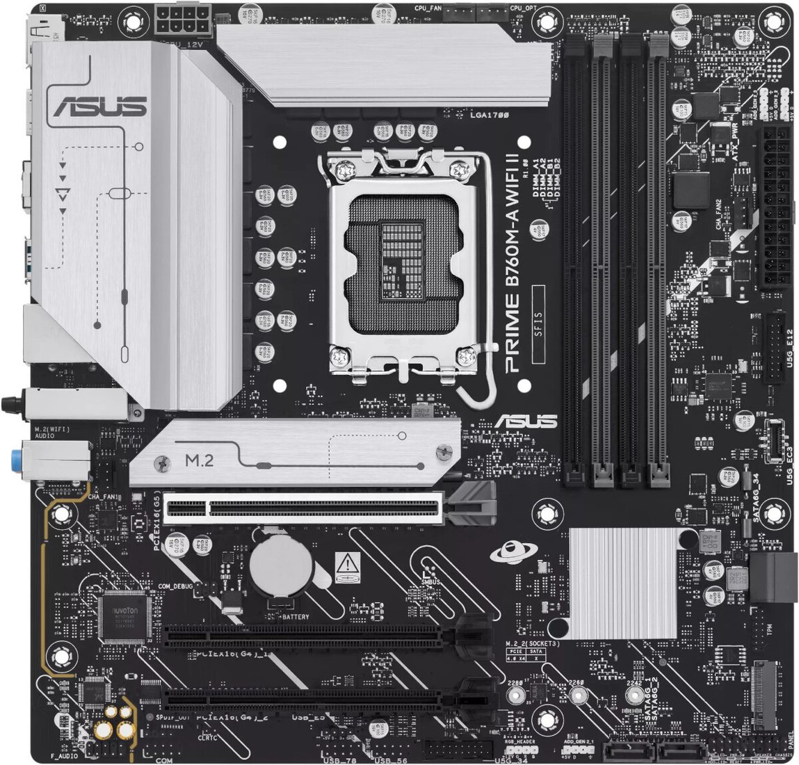 Материнская плата ASUS Prime B760M-A WiFi II