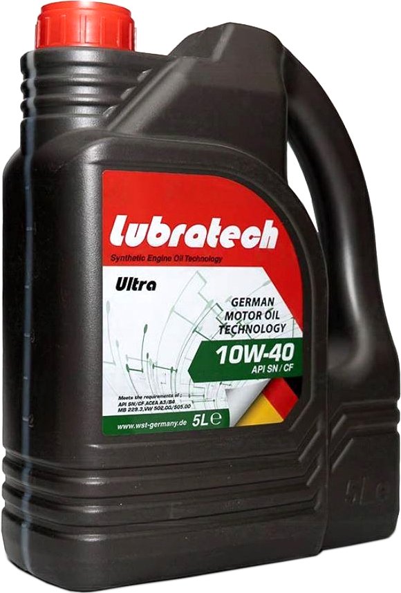 

Моторное масло Lubratech Ultra 10W-40 5л