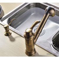 Дозатор для моющего средства Omoikiri OM-01-AB (античная латунь)