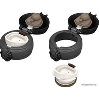 Термокружка THERMOS JNL-754 PBK 750мл (черный) + Ручная кофеварка WACACO Nanopresso Grey