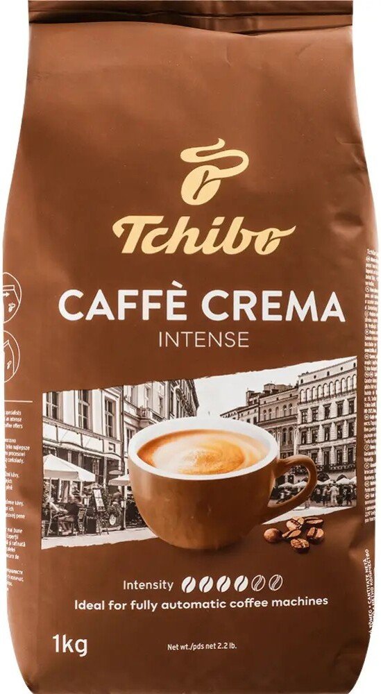 Кофе Tchibo Caffe Crema Intense зерновой 1 кг