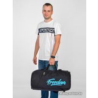 Дорожный рюкзак Capline 54 (черный/мятный)